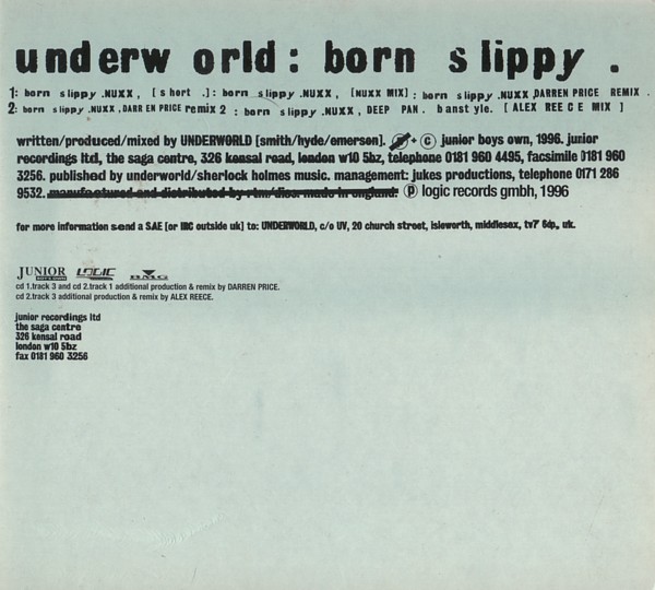 Underworld – Born Slippy (2CDS)
