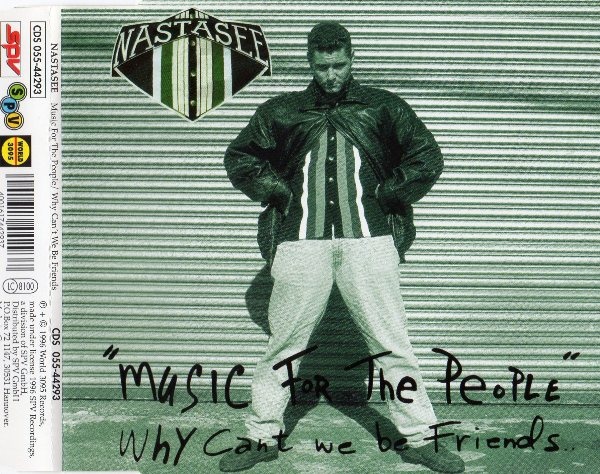 Nastasee – Music For The People/Why Can’t We Be Friends (CDS)