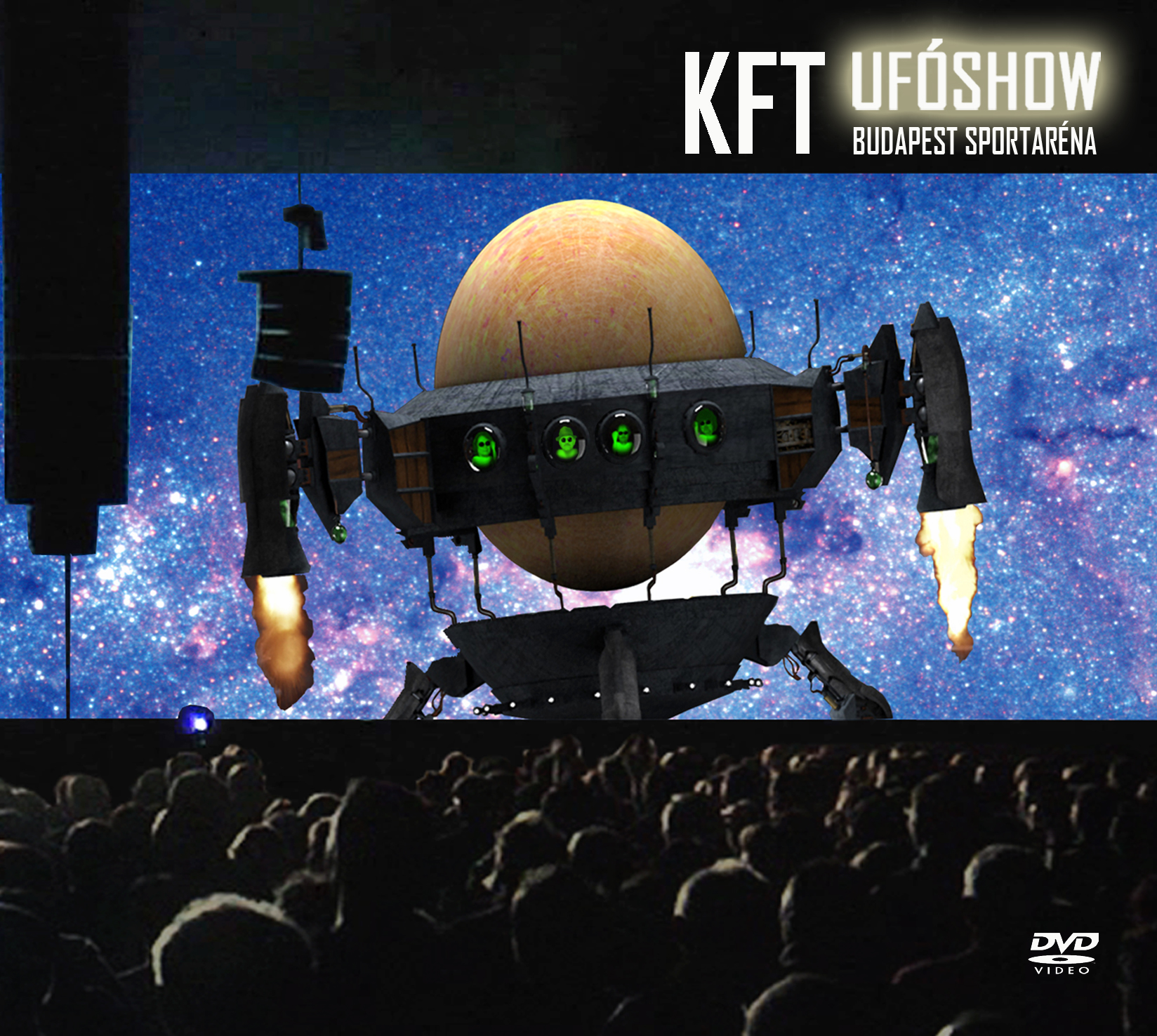 Kft – Ufóshow: Budapest Sportaréna (DVD)