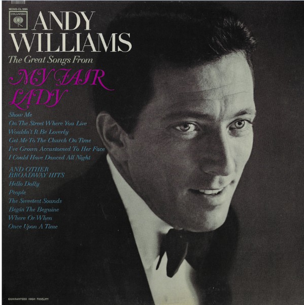 Andy Williams – The Great Songs From My Fair Lady (LP)