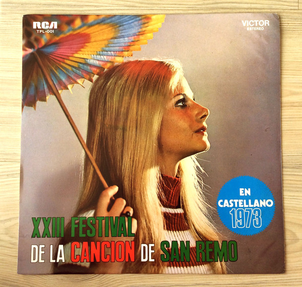Válogatás – XXIII Festival De La Cancion De San Remo 1973 (LP)