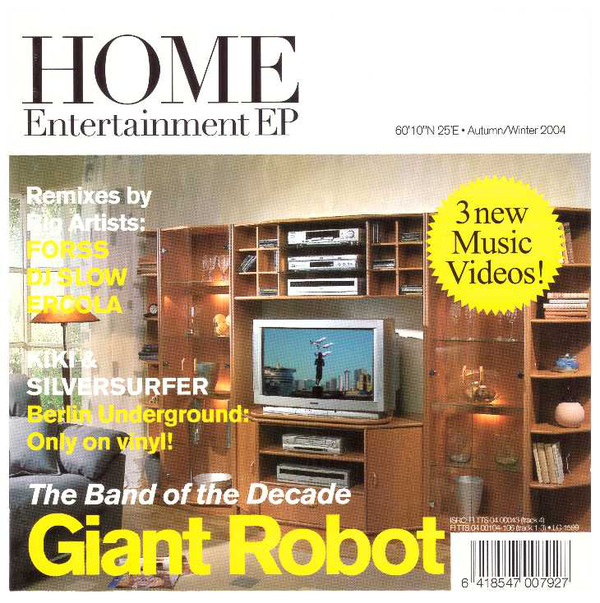 Giant Robot – Home Entertainment EP (CD)