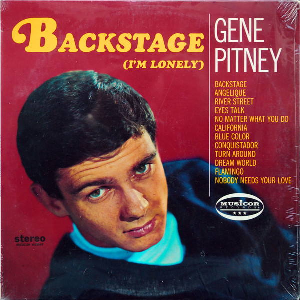 Gene Pitney – Backstage (I’m Lonely) (LP)
