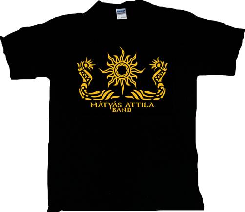 Mátyás Attila Band - Logo (Méret: XXL)