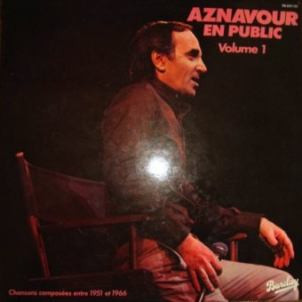 Charles Aznavour – Aznavour En Public Volume 1 (2LP)