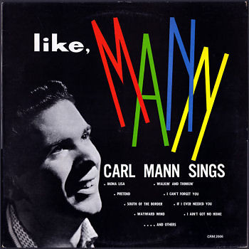 Carl Mann – Like Mann (LP)
