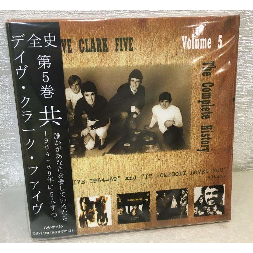 Dave Clark Five – The Complete History Vol.5 [Five By Five 1964-69/If Somebody Lov (PCD)