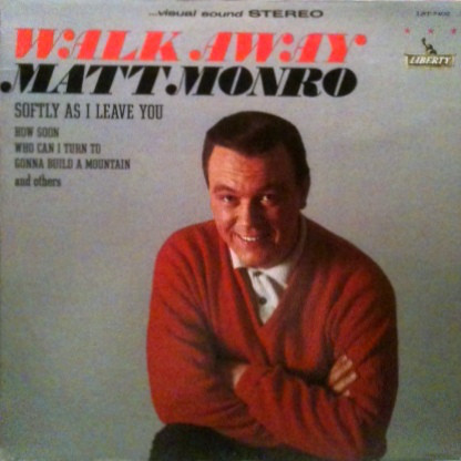 Matt Monro – Walk Away (LP)