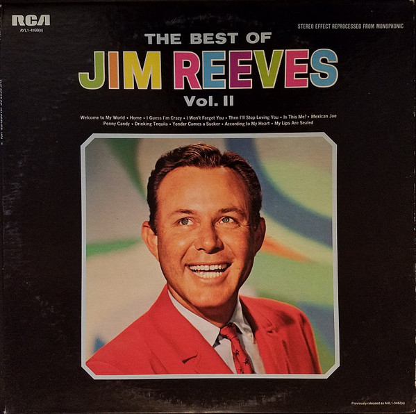 Jim Reeves – The Best Of Jim Reeves Vol.II (LP)