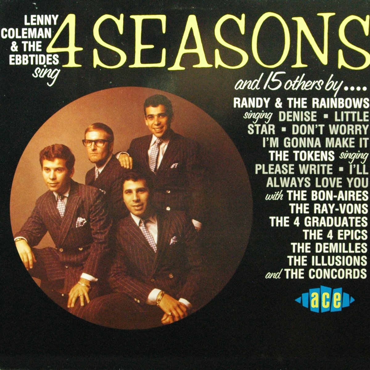Válogatás – Lenny Coleman & The Ebbtides Sing 4 Seasons And 15 Others By … (LP)