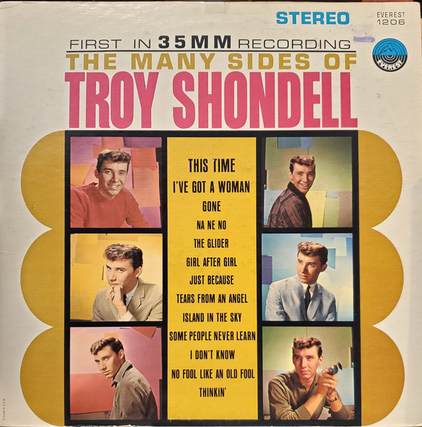 Troy Shondell – The Many Sides Of Troy Shondell (LP)