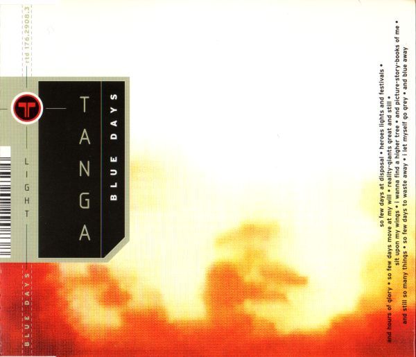 Tanga – Blue Days (CDS)