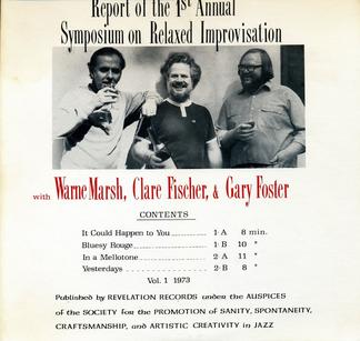 Report Of The 1st Annual Symposium On Relaxed Improvisation (LP)