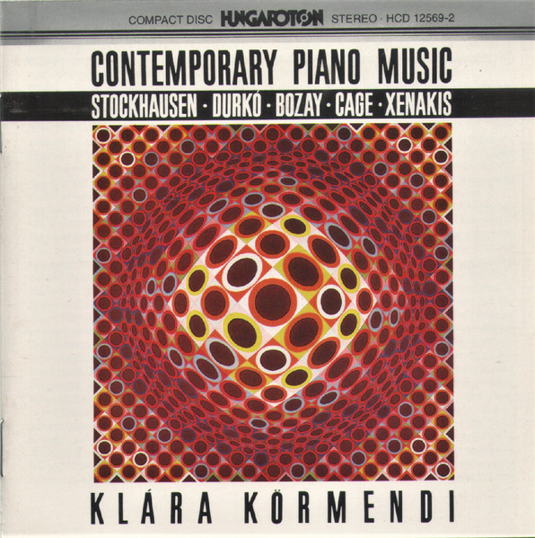 Körmendi Klára – Contemporary Piano Music (CD)