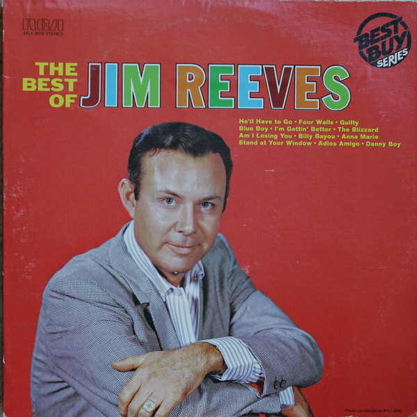 Jim Reeves – The Best Of Jim Reeves (LP)