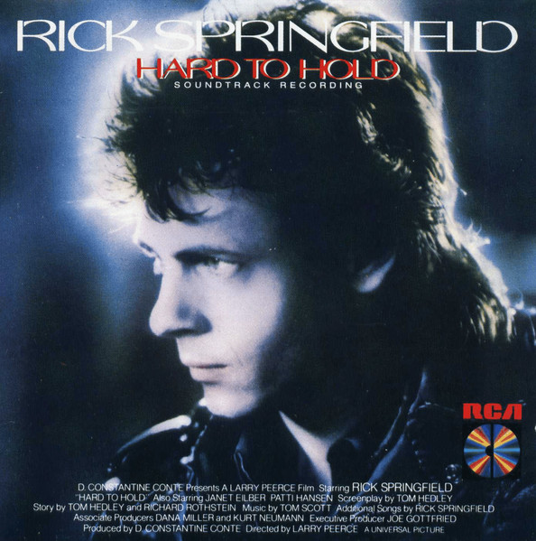 Rick Springfield – Hard To Hold: Soundtrack Recording (CD)