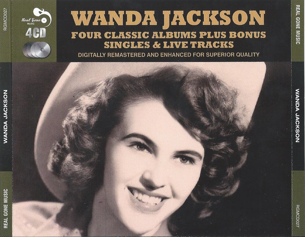 Wanda Jackson - 4 Classic Albums Plus Bonus Singles & Live Tracks