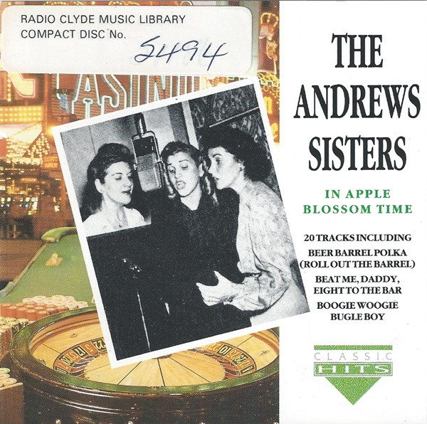 Andrews Sisters – In Apple Blossom Time (CD)