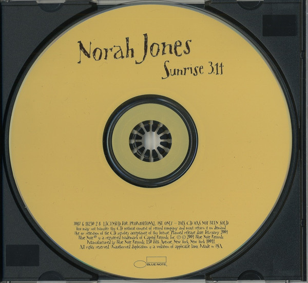 Norah Jones – Sunrise (CDS)